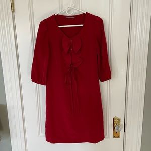 Comptoir des cotonniers red dress